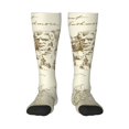 thumbnail image 1 of Naloa American Monuments Knee Socks, High Socks Long Stretchy Sock Women Knee High Stocking, Long Socks for Women, 1 of 6