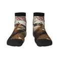 thumbnail image 1 of Naloa American Wildlife Deer Forest Ankle Socks for Women Non Slip Socks No Show Socks Classic Low Cut Casual Socks Casual Socks, 1 of 7