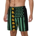 thumbnail image 1 of Naloa American doctor Print Men Swim Trunks with Compression Liner ,Board Shorts,Men's Swim Shorts with Drawstring and Elastic Waistband-Medium, 1 of 6