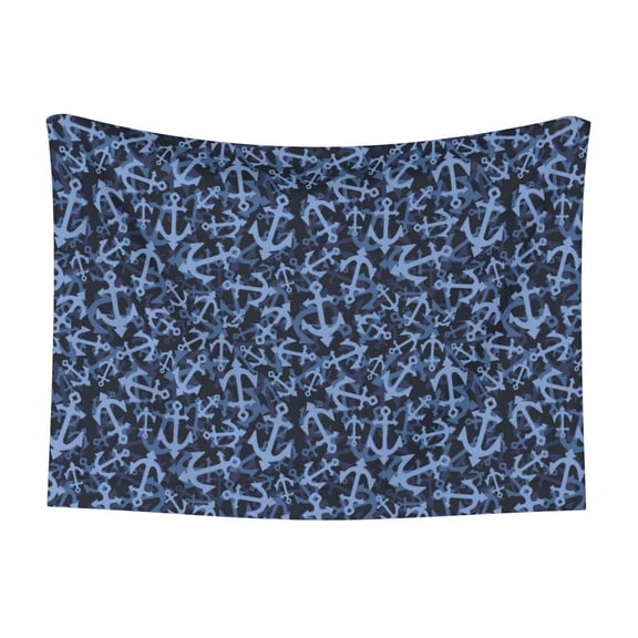 Naloa Anchors Ship Dog Blanket, 3 Sizes Cat Blanket for Indoor Cats Large Medium Small Dog Gifts-Small