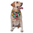 thumbnail image 1 of Naloa Angry Shark Pattern Dog Bandanas 1PC Washable Triangle Dog Scarfs Premium Durable Fabric, for Small Medium Large Dogs and Cats, 1 of 6