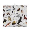 thumbnail image 1 of Naloa Animal Bird Dish Drying Mat for Kitchen Counter, Heat Resistant Drainer Mats, Absorbent Draining Mat,Dish Rack Pad,16"x18", 1 of 8