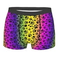 thumbnail image 1 of Naloa Animal Paw Rainbow Print Mens Underwear - Boxers for Men, Classic Briefs for Men, 1 of 9