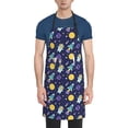 thumbnail image 1 of Naloa Astronaut Corgi Apron Kitchen Aprons with Pockets for Women Men Chef, 1 of 8
