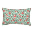thumbnail image 1 of Naloa Autumn Branches Fox and Mushrooms Pillowcase, Throw Pillowcase, Wrinkle-Free, Stain-Resistant with Hidden Zipper for Bedroom Sofa-14"x20", 1 of 6