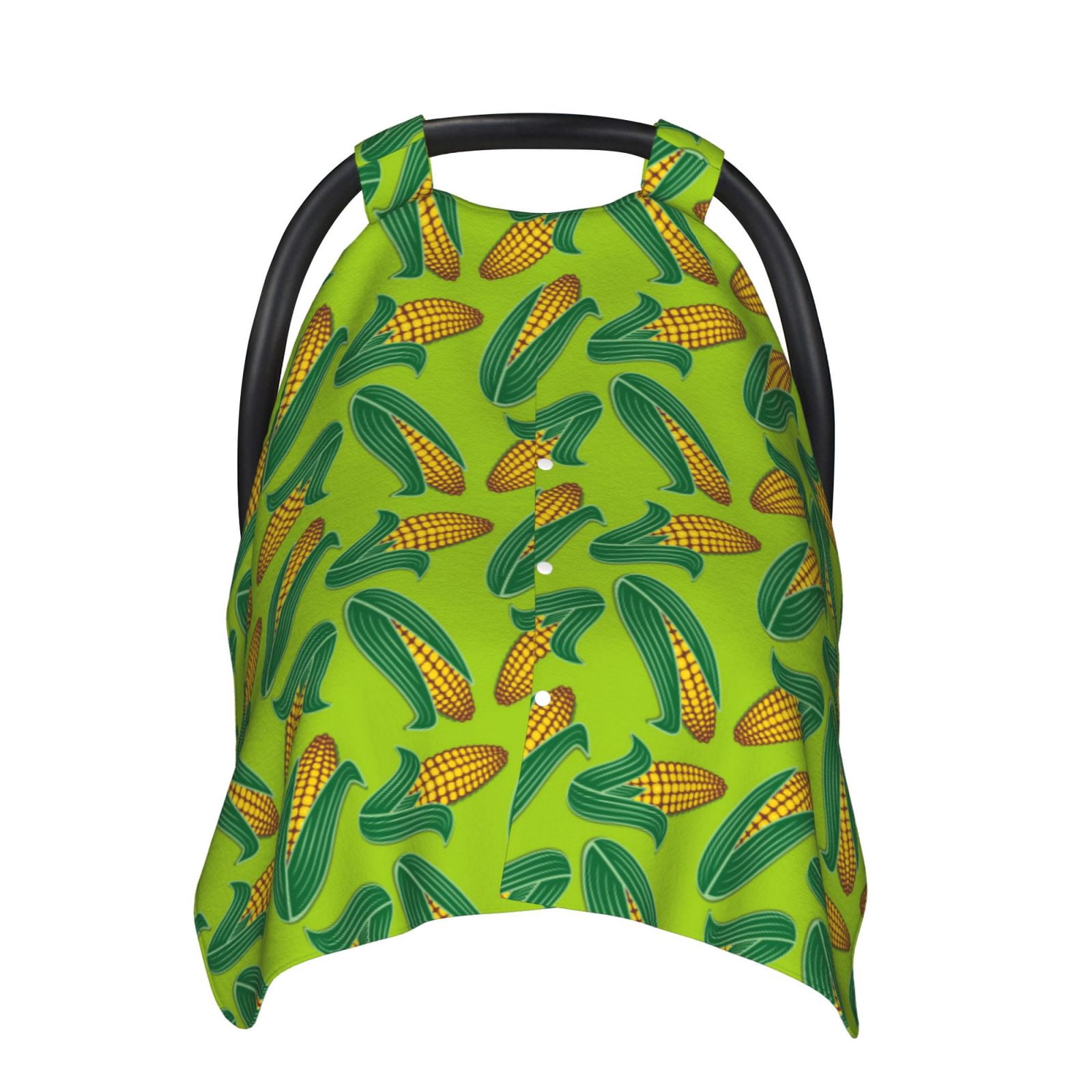 Naloa Autumn Corn Baby Car Seat Cover, Breathable Baby Carrier Cover, Multiuse Baby Carrier Cover & Nursing Breastfeeding Cover
