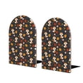 thumbnail image 1 of Naloa Autumn Fox 2 Pcs Bookend Large Capacity Office Book Ends for Home Office Library School Study Decoration, 1 of 8