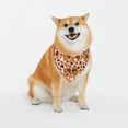 thumbnail image 1 of Naloa Autumn Fox Pumpkin Lazy Dog Bandana Custom Dog Scarf Breathable Puppy Kerchief with Adjustable Bandana Bib for Dog and Cat-XX-Large, 1 of 7