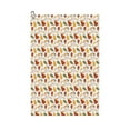 thumbnail image 1 of Naloa Autumn Pears Golf Towel Golf Gift for Men and Women Golf Towel with Carabiner Clip to Quickly Remove Mud, Dirt and Sweat, 1 of 8