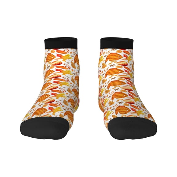 Naloa Autumn Sweater Warmth Ankle Socks for Women Non Slip Socks No Show Socks Classic Low Cut Casual Socks Casual Socks