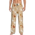 thumbnail image 1 of Naloa Autumn and Thanksgiving Pajama Pants Men, PJ Bottoms, Sleep & Lounge Pants-Large, 1 of 6