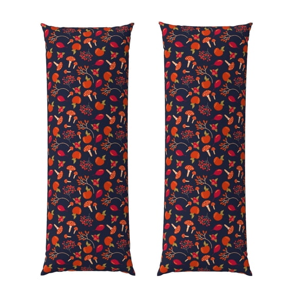 Naloa Autumnal Forest Body Pillow Cover, Pillowcases with Hidden Zipper Breathable Long Pillow Case (Pillows are not included,20x54 inch)