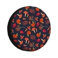 thumbnail image 1 of Naloa Autumnal Forest PVC Leather Spare Tire Wheel Cover for Car Truck SUV Camper Trailer Universal Fit many size14 inch, 1 of 6
