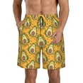 thumbnail image 1 of Naloa Avocado Dog Men's Beach Shorts, Surfing shorts, Swim trunks, Quick Dry Swim Trunks for Surfing Beach Fun - 3X-Large, 1 of 9
