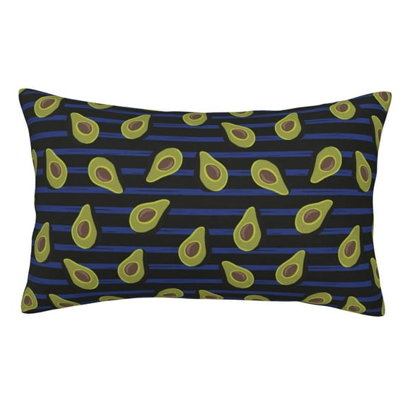 Naloa Avocado Pillow Covers, Throw Pillow Case Cushion Covers,Cushion for Bedroom,Couch,Home-16"x24"