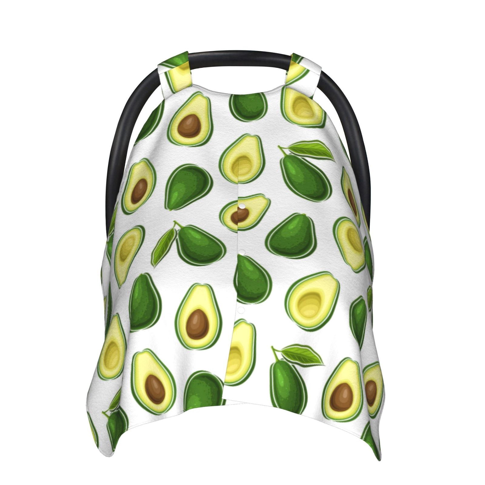 Naloa Avocado1 Baby Car Seat Cover, Breathable Baby Carrier Cover, Multiuse Baby Carrier Cover & Nursing Breastfeeding Cover