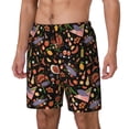 thumbnail image 1 of Naloa BBQ Party Print Men Swim Trunks with Compression Liner ,Board Shorts,Men's Swim Shorts with Drawstring and Elastic Waistband-3X-Large, 1 of 6