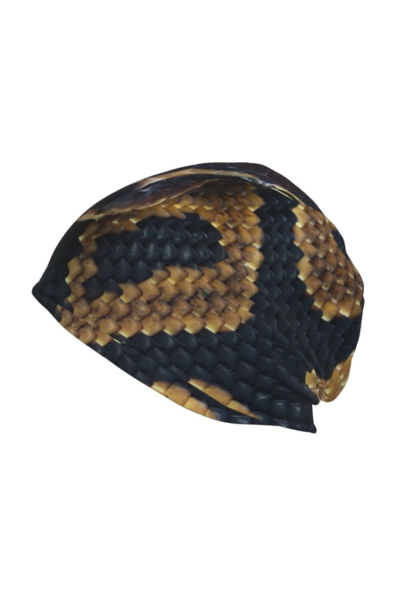 Ball Phyton Snake Beanie for Men Women Knitted Unisex Winter Hat Beanies Cap Knit Cuffed Beanies Hats