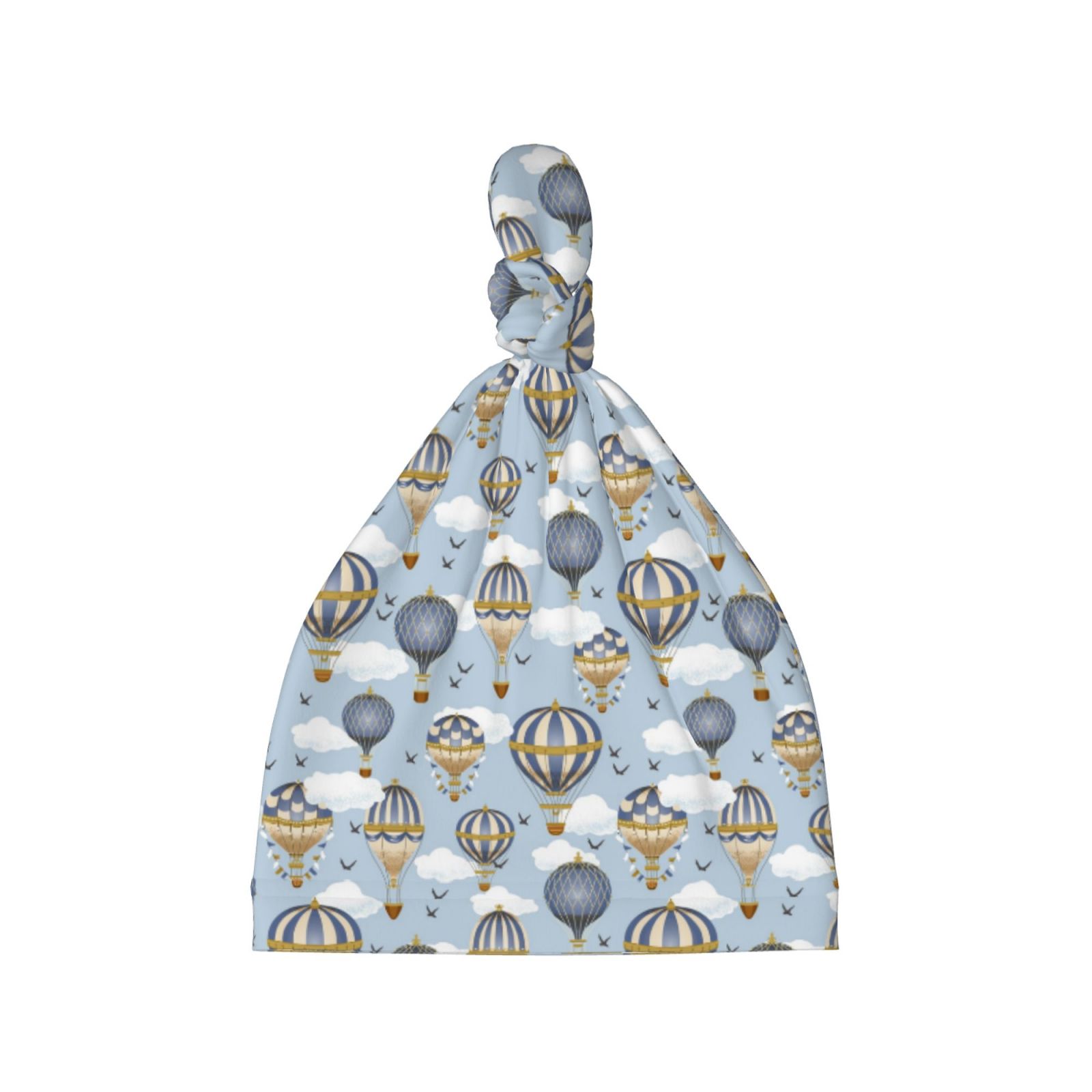 Naloa Balloon Vintage Baby Newborn Hats, Infant Knotted Baby Hat