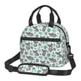 thumbnail image 1 of Naloa Bears and Tropical Leaves Print Lunch Bag for Women & Men Insulated Lunch Box or Cooler Lunch Tote Bags for Work, Travel, Outdoor, 1 of 5
