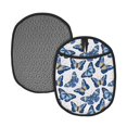 thumbnail image 1 of Naloa Beautiful Butterflies Silicone Pot Holders, Oven Mitts Heat Resistant Hot Pads, Non Slip Pot Holder for Kitchen Baking and Cooking 9.4 x 7.5 Inches, 1 of 7
