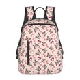thumbnail image 1 of Naloa Beautiful Butterflies and Hearts Print Lightweight DayBackpack Suitable for school, work, shopping, travel, etc., 1 of 5