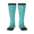 thumbnail image 1 of Naloa Beautiful Seashells Thigh High Socks Extra Long Stretchy Sock Women Over Knee High Opaque Stocking Daily Wear, 1 of 6