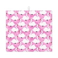thumbnail image 1 of Naloa Beautiful Swans Dish Drying Mat for Kitchen Counter, Heat Resistant Drainer Mats, Absorbent Draining Mat,Dish Rack Pad,16"x18", 1 of 8