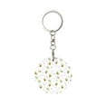 thumbnail image 1 of Naloa Bee Print Round Keychain Keychain Key Ring, Key Tag, Key Chain Bulk for Gift Accessories (Round), 1 of 7