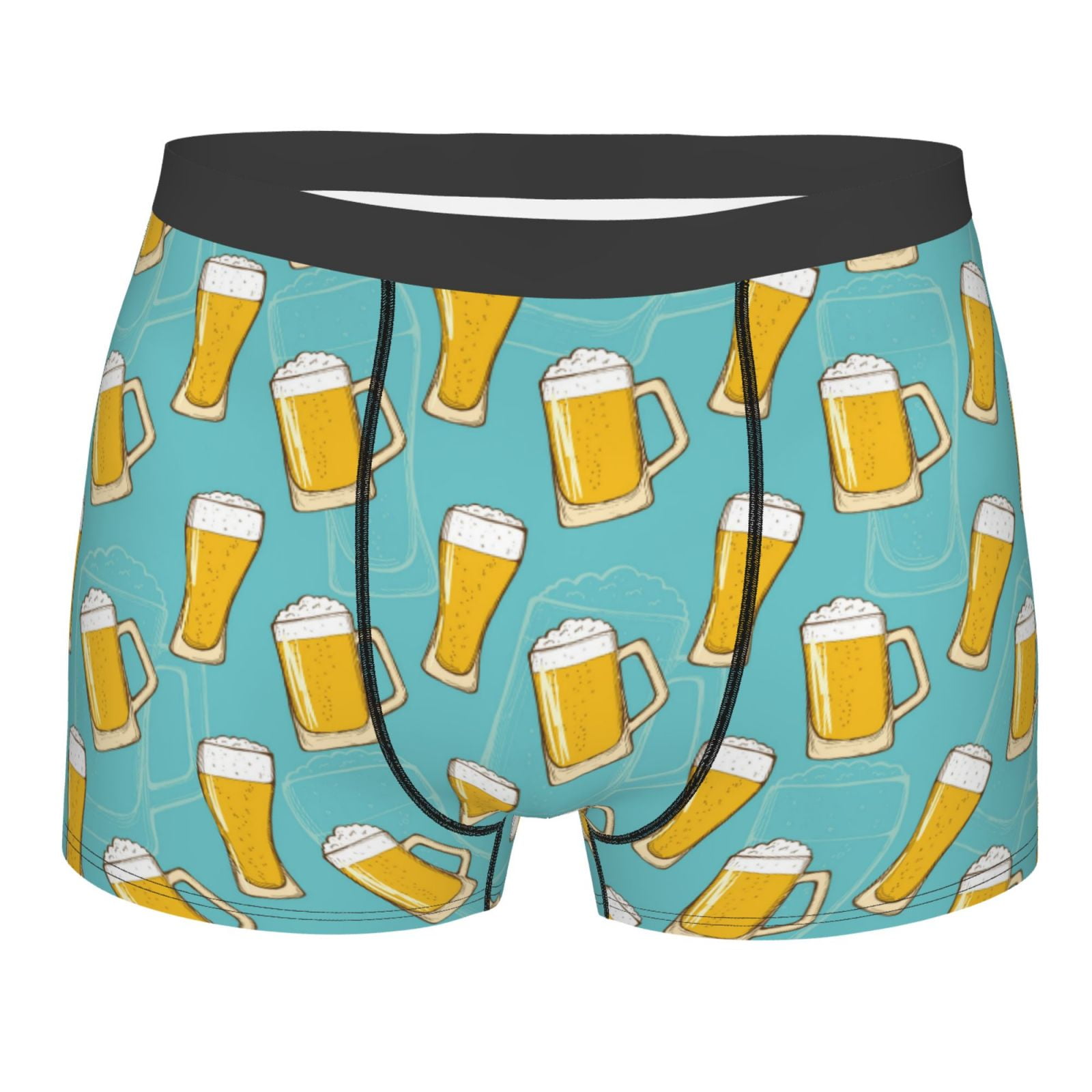 Naloa Beer Print Mens Underwear - Boxers for Men, Classic Briefs for ...
