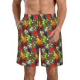 thumbnail image 1 of Naloa Begetable Men's Beach Shorts, Surfing shorts, Swim trunks, Quick Dry Swim Trunks for Surfing Beach Fun - Medium, 1 of 9