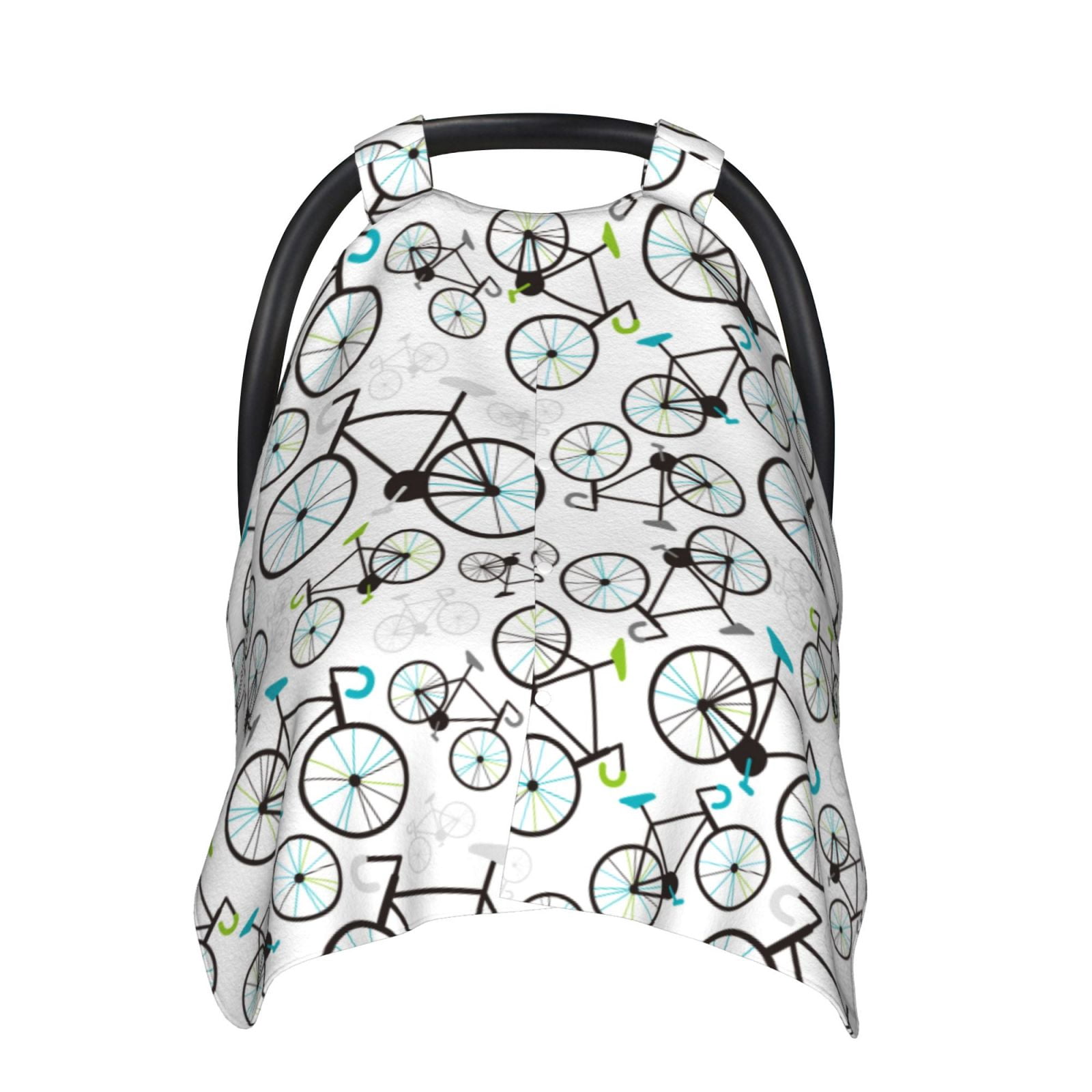 Naloa Bicycle Baby Car Seat Cover, Breathable Baby Carrier Cover, Multiuse Baby Carrier Cover & Nursing Breastfeeding Cover