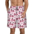 thumbnail image 1 of Naloa Bike with Donut Wheels Men's Beach Shorts, Surfing shorts, Swim trunks, Quick Dry Swim Trunks for Surfing Beach Fun - XX-Large, 1 of 9