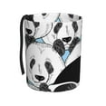 thumbnail image 1 of Naloa Black Head Woman with Panda Hair Car Trash Can Garbage Car Accessories Trash Can Car Waste Bin for for Driver and Passenger Any Vehicle, 1 of 7