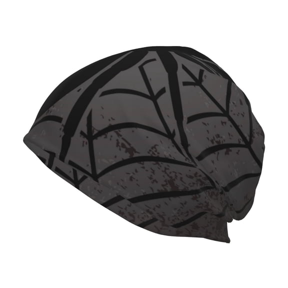 Naloa Black Spider On Web 1 Beanie for Men Women Knitted Unisex Winter Hat Beanies Cap Knit Cuffed Beanies Hats