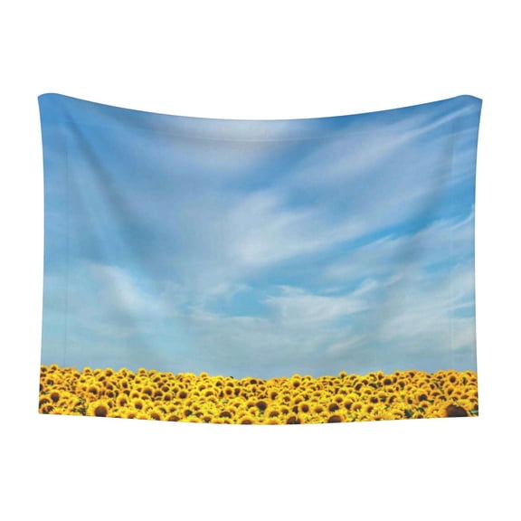 Naloa Blooming Sunflower Field Dog Blanket, 3 Sizes Cat Blanket for Indoor Cats Large Medium Small Dog Gifts-Medium