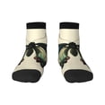 thumbnail image 1 of Naloa Blue Black Butterfly Art Ankle Socks for Women Non Slip Socks No Show Socks Classic Low Cut Casual Socks Casual Socks, 1 of 7