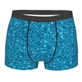 thumbnail image 1 of Naloa Blue Glitter Print Mens Underwear - Boxers for Men, Classic Briefs for Men, 1 of 9