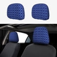 thumbnail image 1 of Naloa Blue Lantern Shapes Print 2 PCS Car All-Inclusive Headrest Cover,Seat Headrest Cover Headrest Cover Protector for Most Car Models, 1 of 9