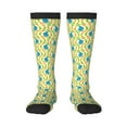 thumbnail image 1 of Naloa Blue Rabbit Thigh High Socks Extra Long Stretchy Sock Women Over Knee High Opaque Stocking Daily Wear, 1 of 6