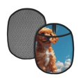 thumbnail image 1 of Naloa Blue Sky Cloud Puppy Silicone Pot Holders, Oven Mitts Heat Resistant Hot Pads, Non Slip Pot Holder for Kitchen Baking and Cooking 9.4 x 7.5 Inches, 1 of 7
