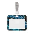 thumbnail image 1 of Naloa Blue Viper Snake Closeup Face Card Badge Holder Work Badge Sleeve for Office, School, Factory, ID Credit Cards, Driver Licenses and Passes, 1 of 7