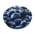 thumbnail image 1 of Naloa Blueberry Round Bar Stool Cushion Cover 12-14 inch, Fits Kitchen, Office, Restaurant Chairs - 13 inch, 1 of 7