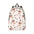 thumbnail image 1 of Naloa Boba Milk Tea Canvas Backpack for Men Women Rucksack Casual Travel Daypack College Tote Satchel Bookbag for Teens-Small, 1 of 7