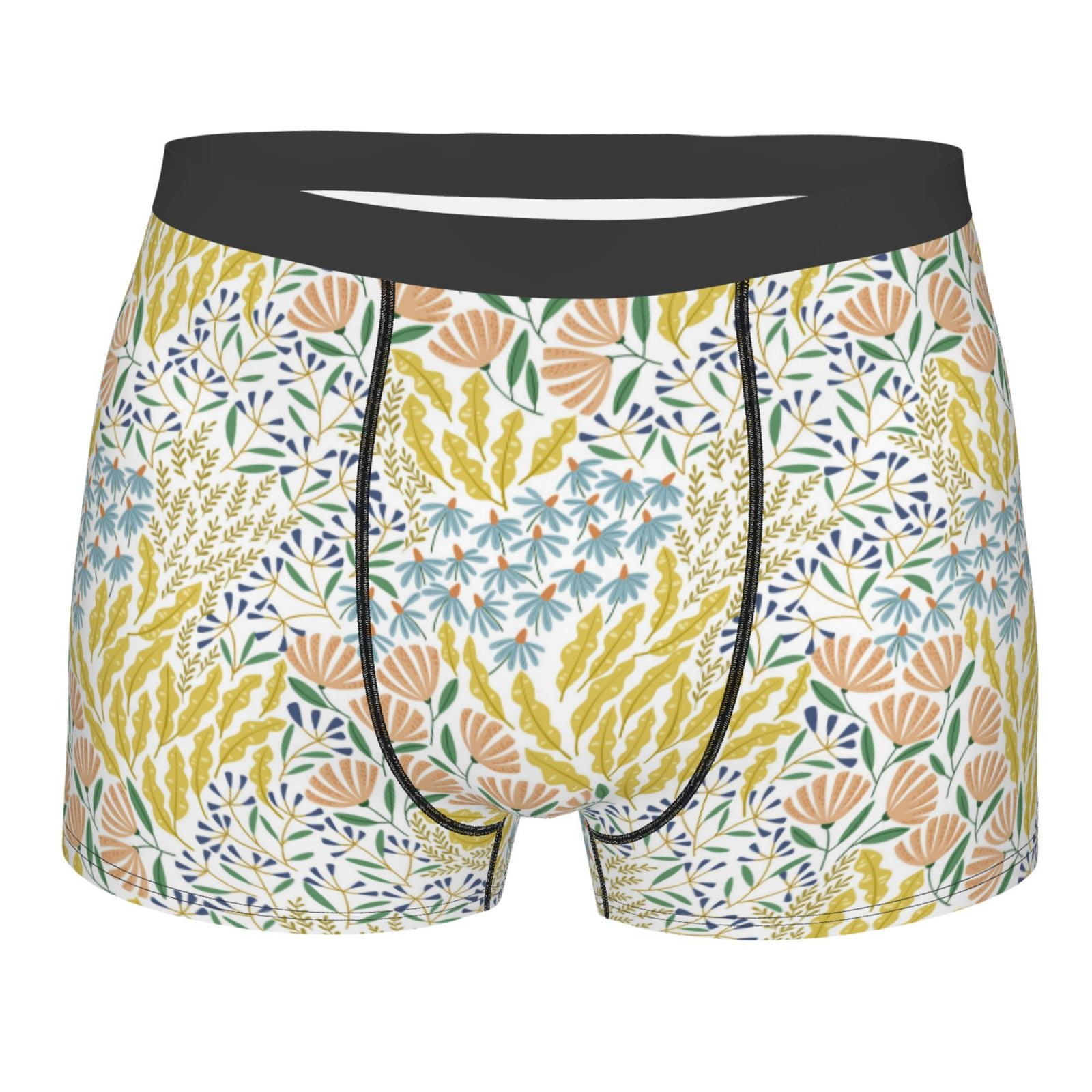 Naloa Boho Print Mens Underwear - Boxers for Men, Classic Briefs for ...