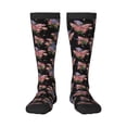 thumbnail image 1 of Naloa Bouquet Thigh High Socks Extra Long Stretchy Sock Women Over Knee High Opaque Stocking Daily Wear, 1 of 6