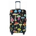 thumbnail image 1 of Naloa Bright Mushrooms Elastic Suitcase Protector, Travel Suitcase Protector Cover Fits 18-32in Suitcase - X-Large, 1 of 9