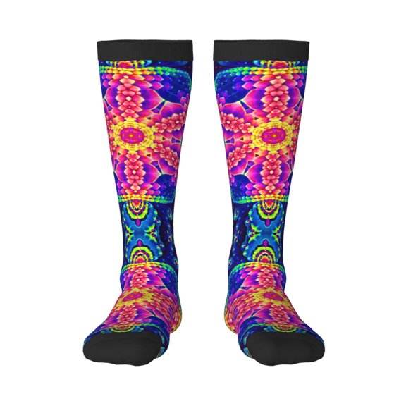 Naloa Bright Turtles Thigh High Socks Extra Long Stretchy Sock Women Over Knee High Opaque Stocking Daily Wear