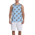 thumbnail image 1 of Naloa Brown French Bulldog Basketball Jersey Reversible Men's Mesh Athletic Sports Shirts Training Practice S-4XLXX-Large, 1 of 6