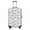 thumbnail image 1 of Naloa Butterflies on Polka Dots Elastic Suitcase Protector, Travel Suitcase Protector Cover Fits 18-32in Suitcase - X-Large, 1 of 9